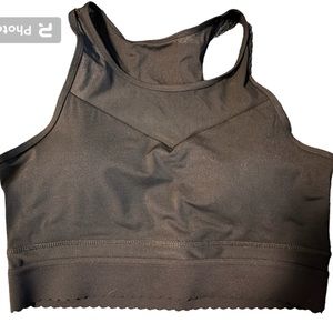 Zyia black sports bra L